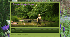 Desktop Screenshot of littlekingfarm.com