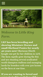 Mobile Screenshot of littlekingfarm.com